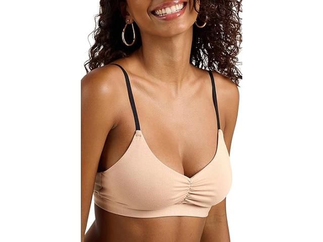 (取寄) ミーアンディーズ レディース フィール フリー ルーシュド ブラレット MeUndies women MeUndies Feel Free Ruched Bralette Sand Dune