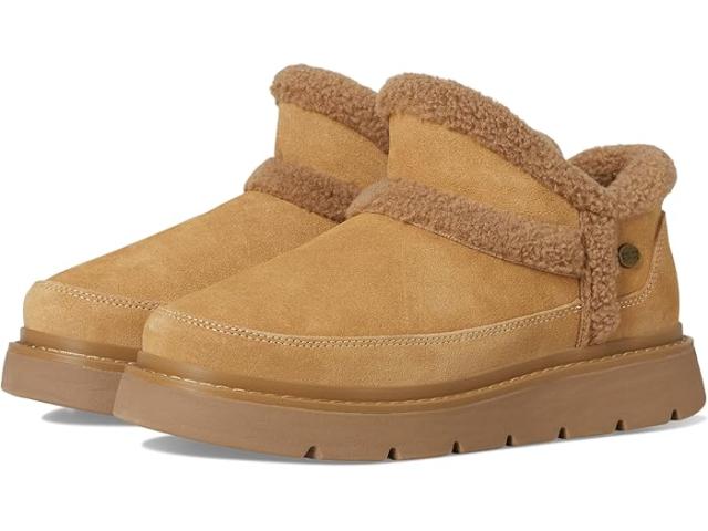 (取寄) ボブス スケッチャーズ レディース ハンズ フリー スリップインズ キープセイクス ライト ブーティ BOBS from SKECHERS women Hands Free Slip-Ins Keepsakes Lite Bootie Chestnut