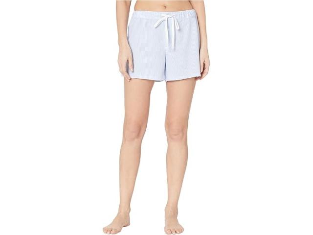 (取寄) ローレン ラルフローレン レディース コットン ポリエステル ジャージ セパレート ボクサー ショーツ Lauren Ralph Lauren women Cotton Polyester Jersey Separate Boxer Shorts Blue Stripe