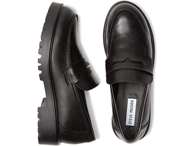 (取寄) スティーブマデン レディース ロット ローファー Steve Madden women  Lotto Loafer Blackの通販は 22,535円