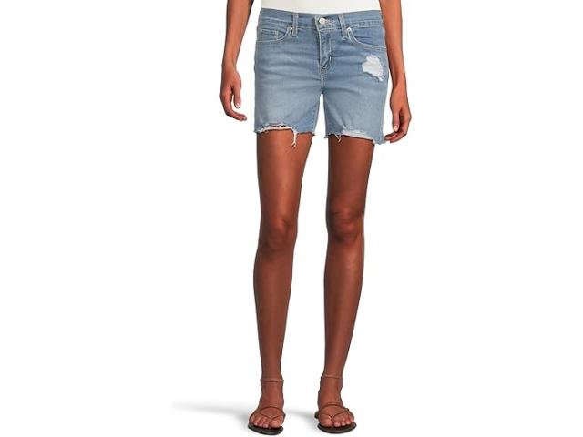 (取寄) リーバイス ウィメンズ レディース ミッド レングス ショート アップデート Levi's Womens women Mid Length Short Update I'm Just A Fan