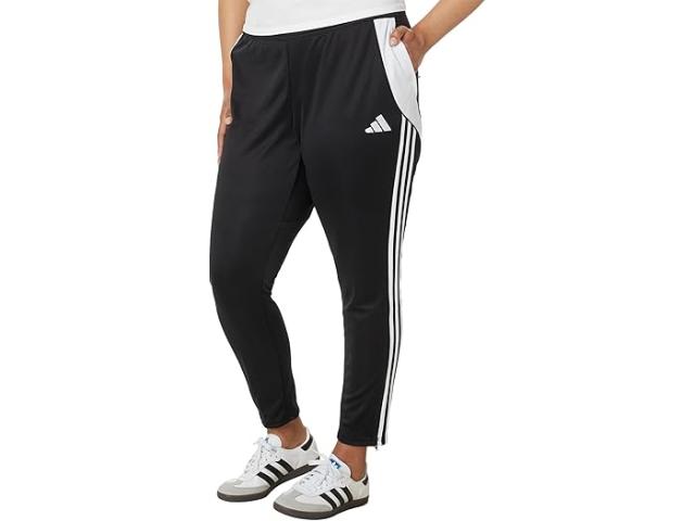 (取寄) アディダス レディース プラス サイズ ティロ24 トレーニング パンツ adidas women Plus Size Tiro24 Training Pants Black/Whiteの通販は 18,270円