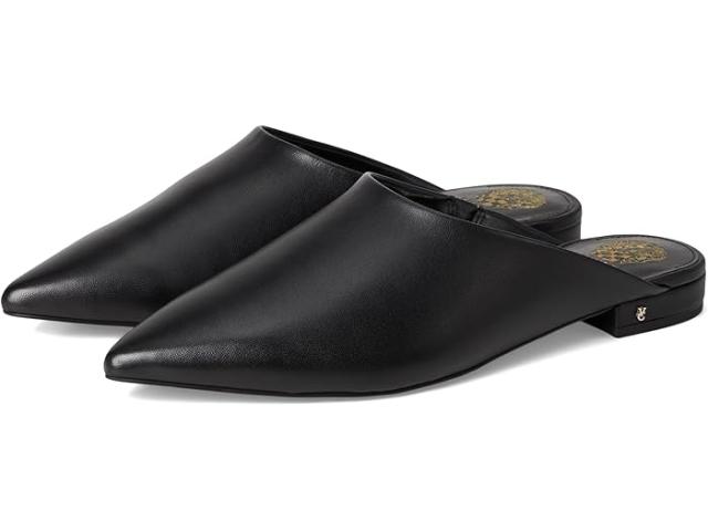 (取寄) ヴィンスカムート レディース アルレット スリップ オン フラッツ ミュール Vince Camuto women Arlette Slip On Flat Mule Black