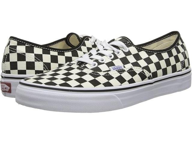 (取寄) バンズ レディース U オーセンティック Vans women Vans U Authentic (Golden Coast) Black/White Checker