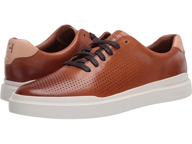 (取寄) コールハーン メンズ グランドプロ ラリー レーザー カット スニーカー Cole Haan men  Grandpro Rally Laser Cut Sneaker British Tan/Ivory