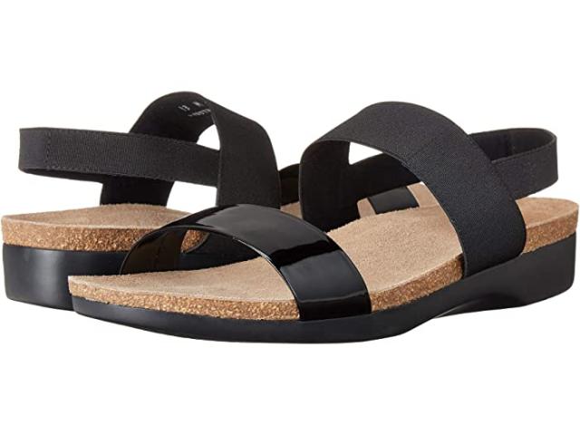 (取寄) マンロー レディース パイシーズ Munro women  Pisces Black Patent/Black Fabricの通販は