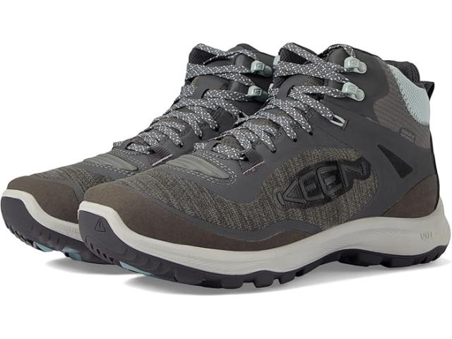 (取寄) キーン レディース テラドーラ フレックス ミッド ウォータープルーフ KEEN women Terradora Flex Mid Waterproof Magnet/Cloud Blue