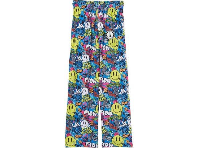 (取寄) フローソサエティ キッズ ユース グラフィティ ラクロス フロウ ラウンジ パンツ (リトル キッド/ビッグ キッド) FLOW SOCIETY kids Youth Graffiti Lacrosse Flow Lounge Pants (Little Kid/Big Kid) Blue