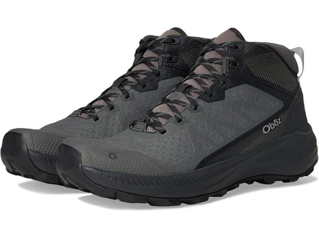 (取寄) オボズ メンズ カタバティック Lt ミッド Oboz men Katabatic LT Mid Charcoal