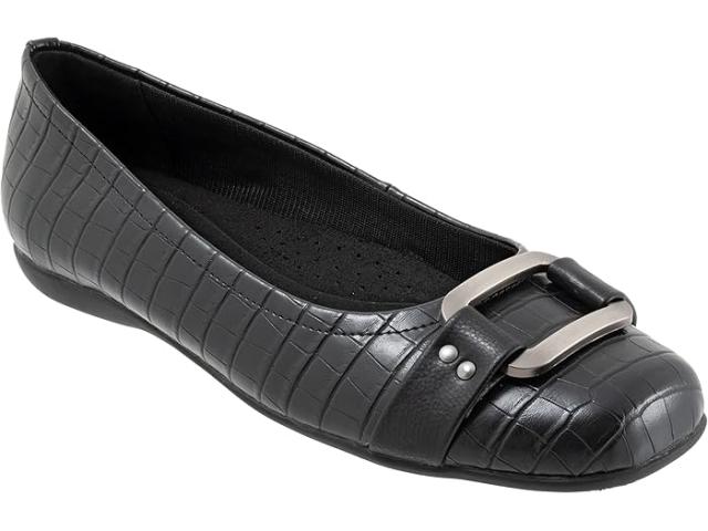 (取寄) トロッターズ レディース シズル シグニチャー Trotters women Trotters Sizzle Signature Black Crocoの通販は 19,680円