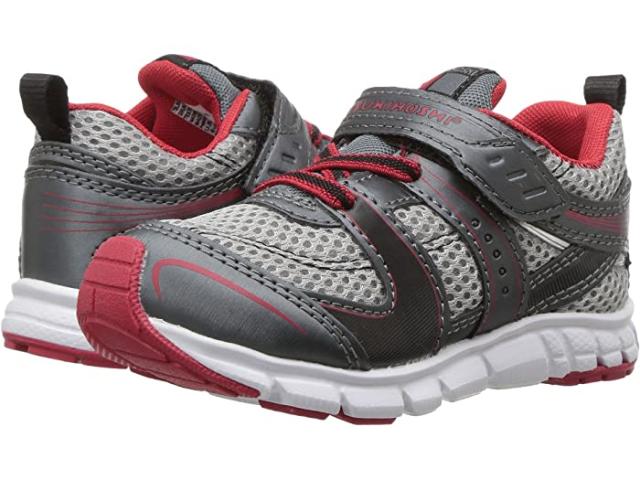 (取寄) ツキホシ キッズ ボーイズ ヴェロシティ (トドラー/リトル キッド) Tsukihoshi Kids boys  Velocity (Toddler/Little Kid) Graphite/Redの通販は 23,610円
