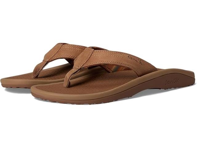 (取寄) サヌーク メンズ オン ザ ロック Sanuk men On The Rocks Tan