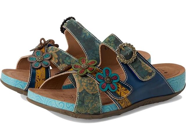 (取寄) ラルティストバイスプリングステップ レディース  L'Artiste by Spring Step women Caelana Blue Multi