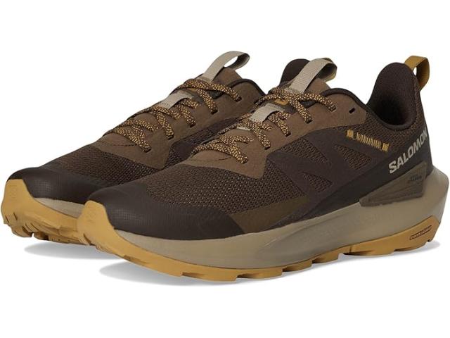 (取寄) サロモン メンズ エリクシール アクティブ Salomon men ELIXIR ACTIV Dark Earth/Delicioso/Wood Thrush