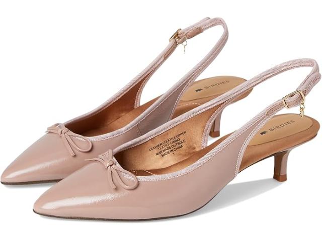 (取寄) バーディーズ レディース ザ ゴールドフィンチ キトン ヒール Birdies women The Goldfinch Kitten Heel Blush Patent Leather
