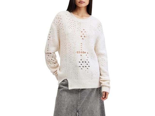 (取寄) オールセインツ レディース ウィニー ジャンパー AllSaints women AllSaints Winnie Jumper Chalk Whiteの通販は