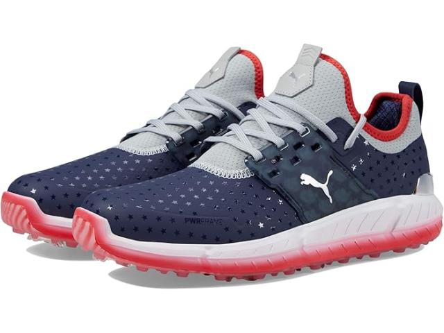 (取寄) プーマ ゴルフ メンズ イグナイト アーティイキュレート スターズ アンド ストライプ - アス オープン PUMA Golf men Ignite Articulate Stars and Stripes - US Open PUMA Navy/For All Time Redの通販は 24,783円