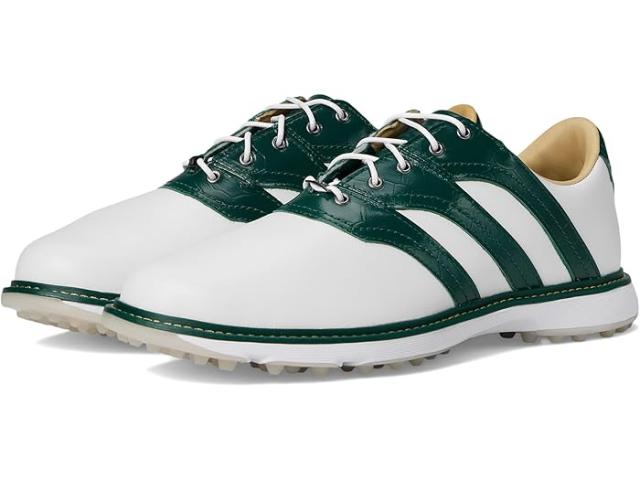 (取寄) アディダス ゴルフ メンズ Mc Z-トラクション スパイクレス ゴルフ シューズ adidas Golf men MC Z-Traxion Spikeless Golf Shoes Footwear White/Collegiate Green/Yellowの通販は