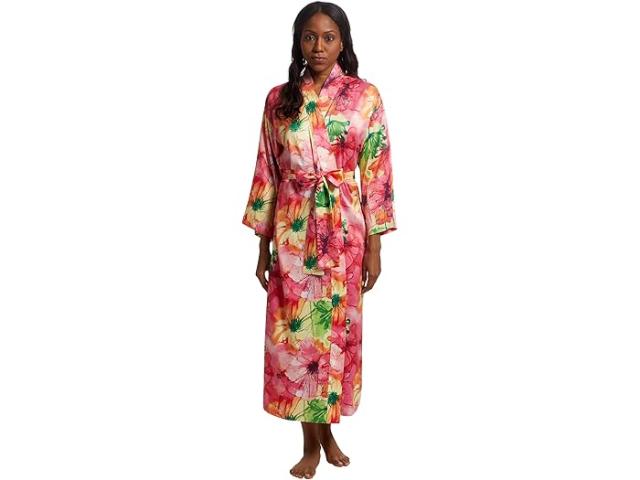 (取寄) N バイ ナトリ レディース ラディアンス サテン ローブ N by Natori women Radiance Satin Robe Multi