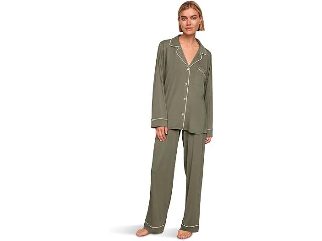 (取寄) エバージェイ レディース ジゼル - Pj セット Eberjey women Gisele - PJ Set Smokey Olive/Ivory