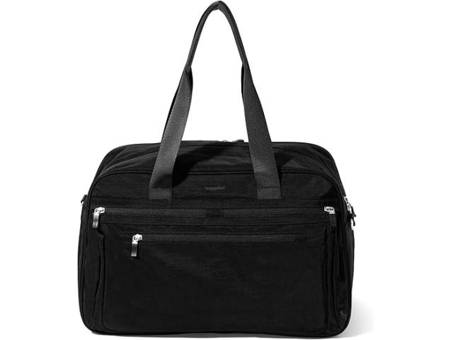 (取寄) バッガリーニ レディース ニュー エクスパンダブル ウィークエンダー Baggallini women New Expandable Weekender Black