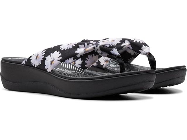 (取寄) クラークス レディース アーラ グリソン Clarks women Arla Glison Black Multi Textile