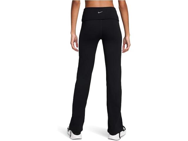 (取寄) ナイキ レディース ワン ドライ-フィット ハイウエスト フォールドオーバー パンツ Nike women One Dri-fit High-waisted Fold-over Pants Black 取寄) ナイキ レディース ワン ドライ-フィット ハイウエスト