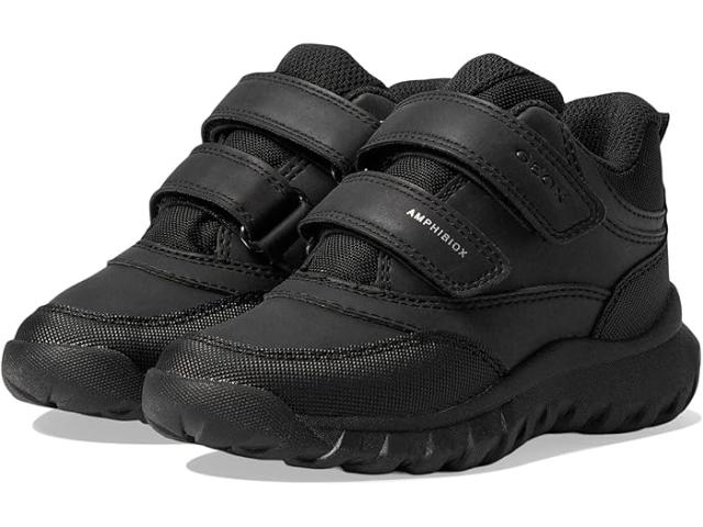 (取寄) ジェオックス キッズ ボーイズ 1 (トドラー/リトル キッド/ビッグ キッド) Geox Kids boys Geox Kids Simbyosbabx 1 (Toddler/Little Kid/Big Kid) Blackの通販は 23,620円