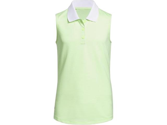 (取寄) アディダス ゴルフ キッズ ガールズ スリーブレス ポロ シャツ (リトル キッズ/ビッグ キッズ) adidas Golf Kids girls adidas Golf Kids Sleeveless Polo Shirt (Little Kids/Big Kids) Green Sparkの通販は 7,504円