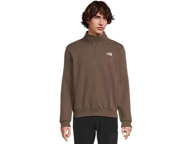 (取寄) ノースフェイス メンズ エボリューション エンブ 1/4 ジップ The North Face men Evolution Emb 1/4 Zip Smokey Brown