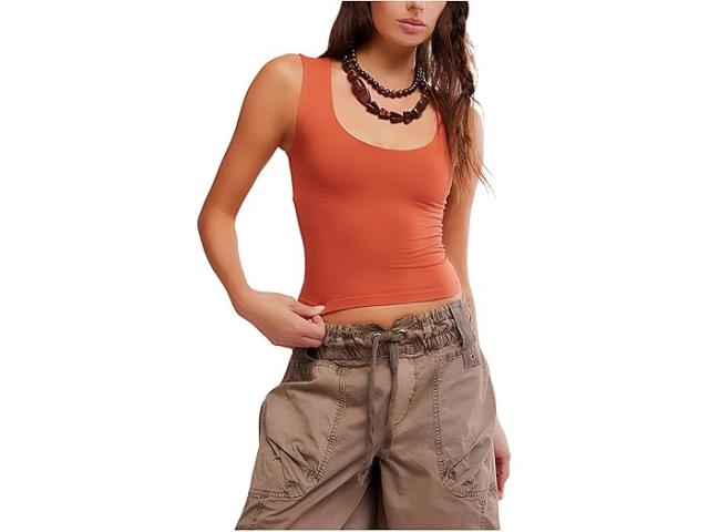 (取寄) フリーピープル レディース クリーン ラインズ マッスル カミ Free People women Clean Lines Muscle Cami Cinnamon Stick 1