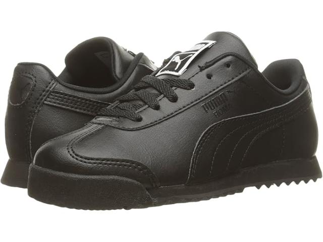 (取寄) プーマ キッズ キッズ プーマ キッズ ローマ ベーシック スニーカー (リトル キッド/ビッグ キッド) PUMA Kids kids PUMA Kids Puma Kids Roma Basic Sneaker (Little Kid/Big Kid) Puma Black/Puma Blackの通販は 16,350円