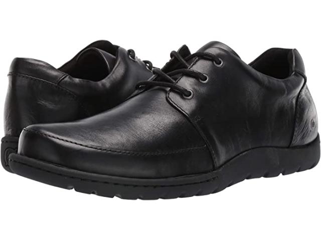 (取寄) ボーン メンズ ナイジェル 3-アイ Born men  Nigel 3-Eye Black Full Grain