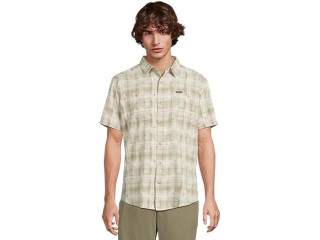 (取寄) コロンビア メンズ ユーティライザー プリンテッド ウーブン ショート スリーブ Columbia men Utilizer Printed Woven Short Sleeve Safari Omblur