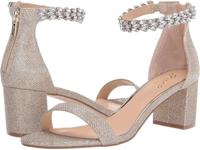 (取寄) ジュエル バッジェリー ミシュカ レディース ブラッドリー Jewel Badgley Mischka women Jewel Badgley Mischka Bradley Light Goldの通販は