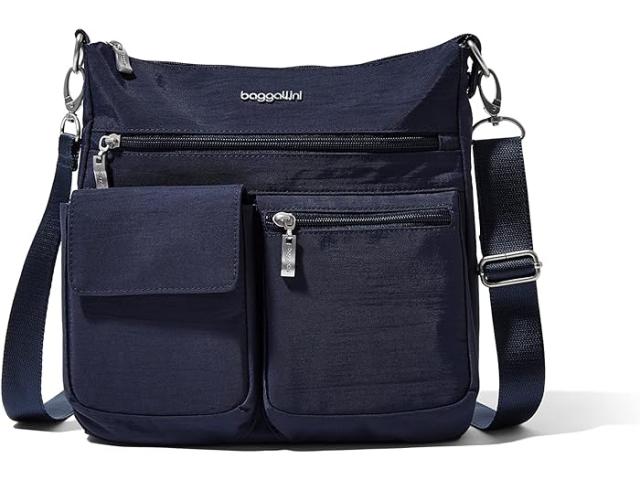 (取寄) バッガリーニ レディース モダン エブリウェア スリム クロスボディ Baggallini women Baggallini Modern Everywhere Slim Crossbody French Navyの通販は