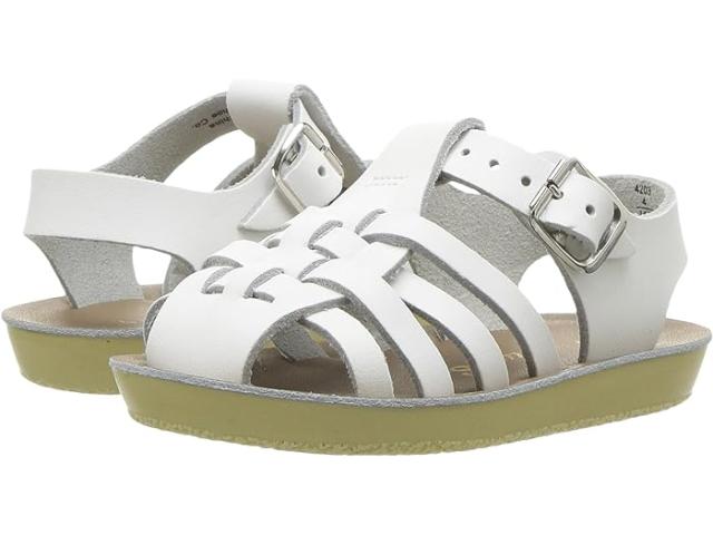 (取寄) ソルト ウォーター サンダル バイ ホイ シューズ キッズ サン-サン - セーラーズ (インファント/トドラー) Salt Water Sandal by Hoy Shoes kids Salt Water Sandal by Hoy Shoes Sun-San - Sailors (Infant/Toddler) Whiteの通販は