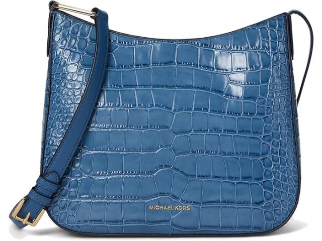 (取寄) マイケルコース レディース ケンジントン ラージ クロスボディ MICHAEL Michael Kors women MICHAEL Michael Kors Kensington Large Crossbody Dark Chambrayの通販は