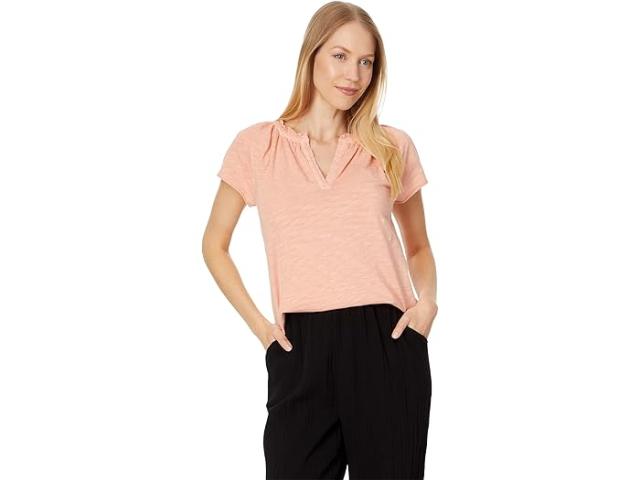 (取寄) モッドオードック レディース ショート スリーブ ヘンリー スイング トップ Mod-o-doc women Mod-o-doc Short Sleeve Henley Swing Top Melon Sorbetの通販は