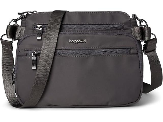 (取寄) バッガリーニ レディース マレ クロスボディ Baggallini women Marais Crossbody Smoke Twill