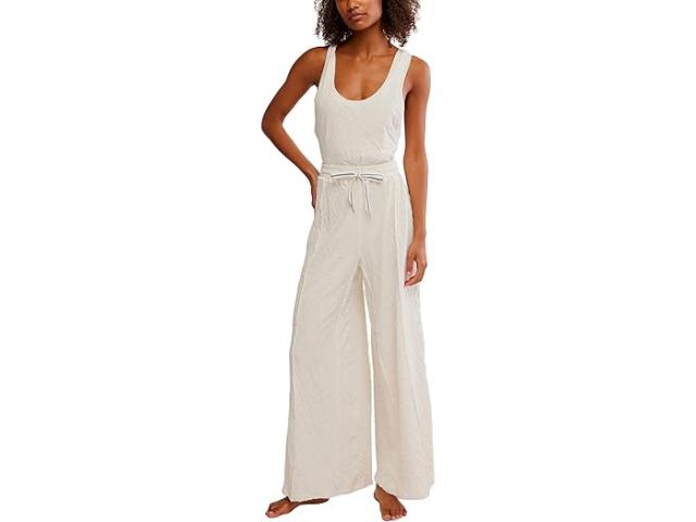 (取寄) フリーピープル レディース ウエイト ア ミイット ジャンプスーツ Free People women Wait A Minute Jumpsuits Oatmeal Combo