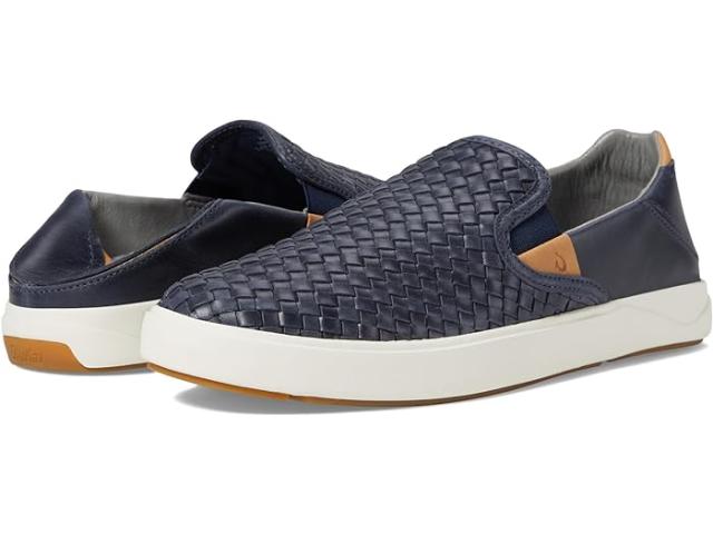 (取寄) オルカイ メンズ ラエアーヒ ラウハラ OluKai men OluKai Lae'ahi Lauhala Trench Blue/Trench Blue