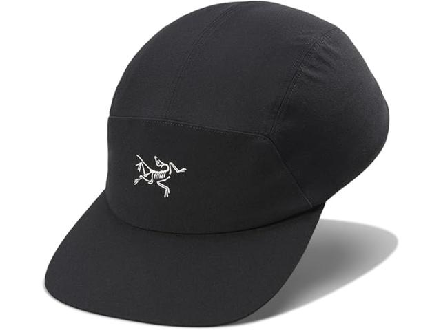 (取寄) アークテリクス ガンマ 5 パネル キャップ Arc'teryx Gamma 5 Panel Cap Black/Arctic Silk