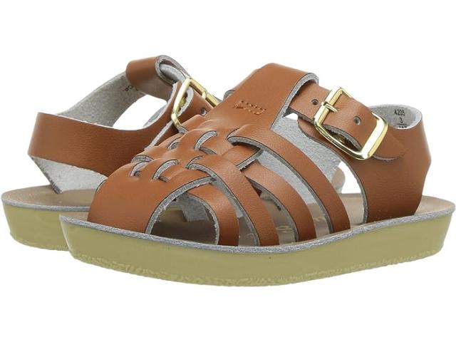 (取寄) ソルト ウォーター サンダル バイ ホイ シューズ キッズ サン-サン - セーラーズ (インファント/トドラー) Salt Water Sandal by Hoy Shoes kids Salt Water Sandal by Hoy Shoes Sun-San - Sailors (Infant/Toddler) Tanの通販は