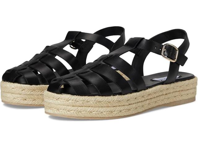 (取寄) スティーブマデン レディース マーリン Steve Madden women Marlin Black Leather