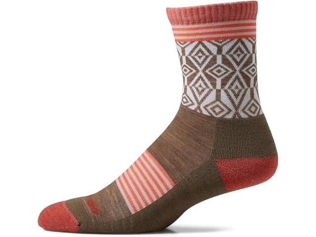 (取寄) ダーンタフバーモント レディース ソボ ミクロ クルー ライトウェイト ウィズ クッション Darn Tough Vermont women Darn Tough Vermont Sobo Micro Crew Lightweight with Cushion Bark