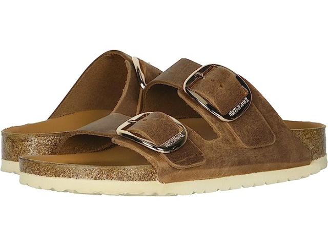 (取寄) ビルケンシュトック レディース アリゾナ ビッグ バックル - オイルド レザー Birkenstock women Birkenstock Arizona Big Buckle - Oiled Leather Antique Cognac Leather