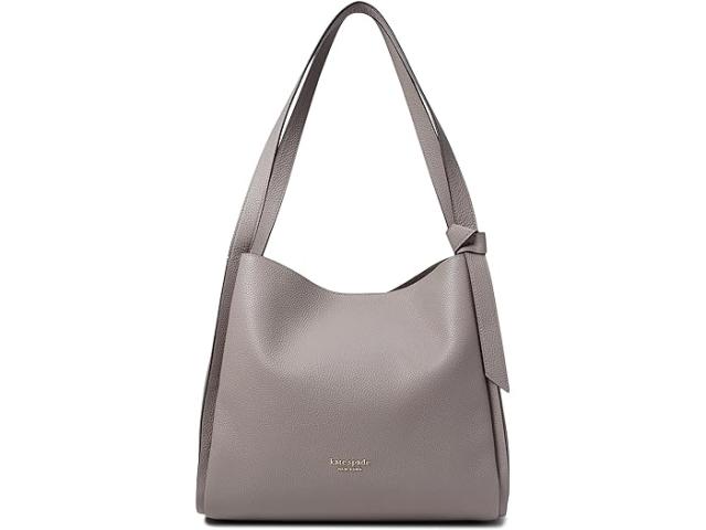 (取寄) ケイトスペード レディース ノット ラージ ショルダー Kate Spade New York women Kate Spade New York Knott Large Shoulder Warm Taupeの通販は