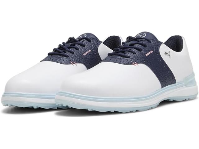 (取寄) プーマゴルフシューズメンズ アバント PUMA Golf men PUMA Golf Avant Puma White/Deep Navyの通販は