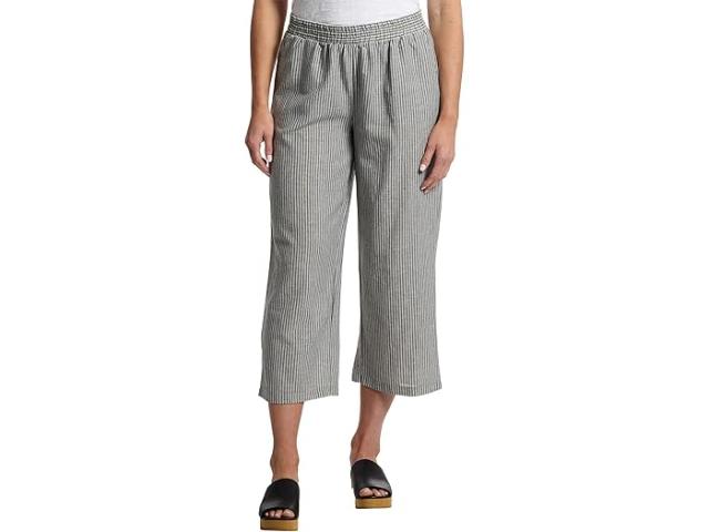 (取寄) モッドオードック レディース クロップド ワイド レッグ パンツ Mod-o-doc women Cropped Wide Leg Pants Washed Ebony/Natural